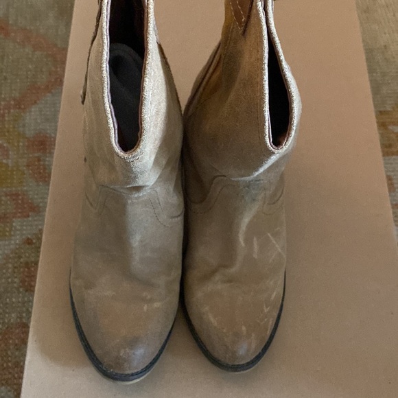 Steven by Steve Madden style Grit patchwork leather boots size 9 euc cowboy - Picture 3 of 3